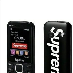 Supreme Blu Burner Phone.